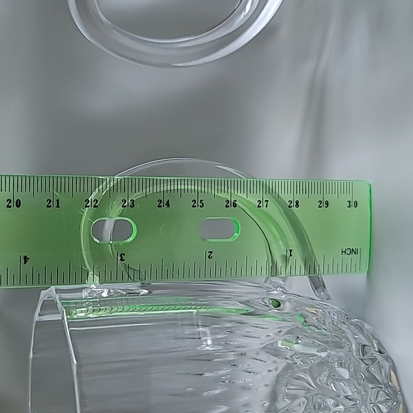 Cristal D'Arques-Durand mugs two Bretagne lead crystal clear hot beverage - Picture 9 of 12